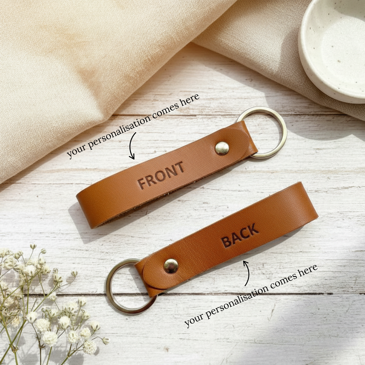 Esme Personalised Keyring