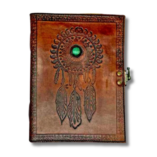 Beatrix Dream Catcher Leather Journal