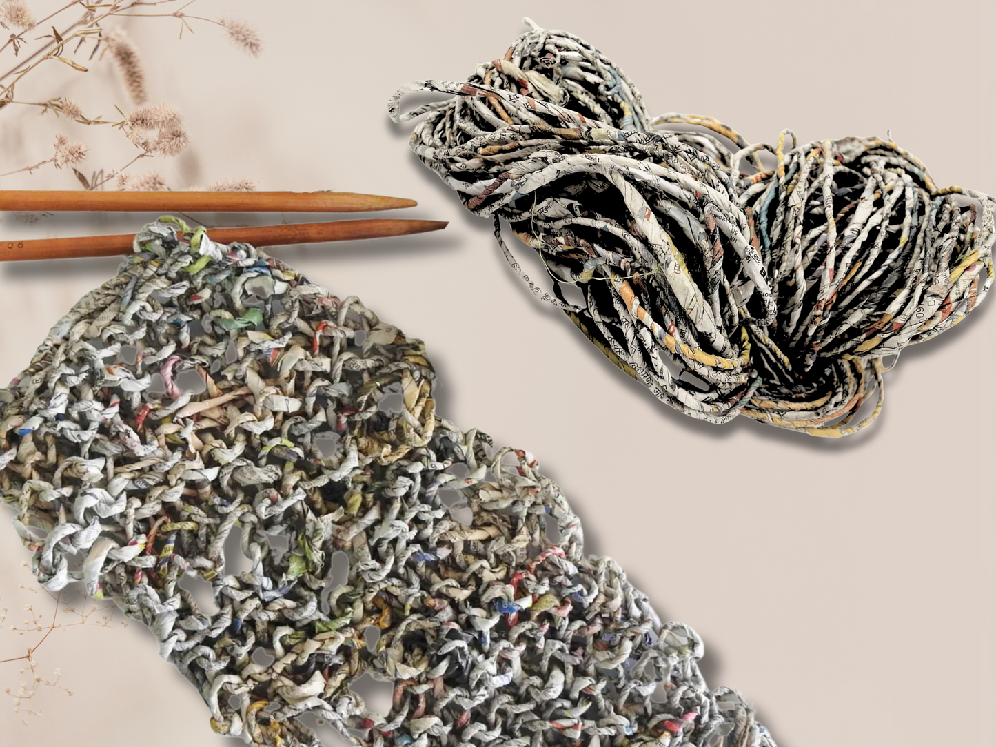 Ellery Newspaper Yarn