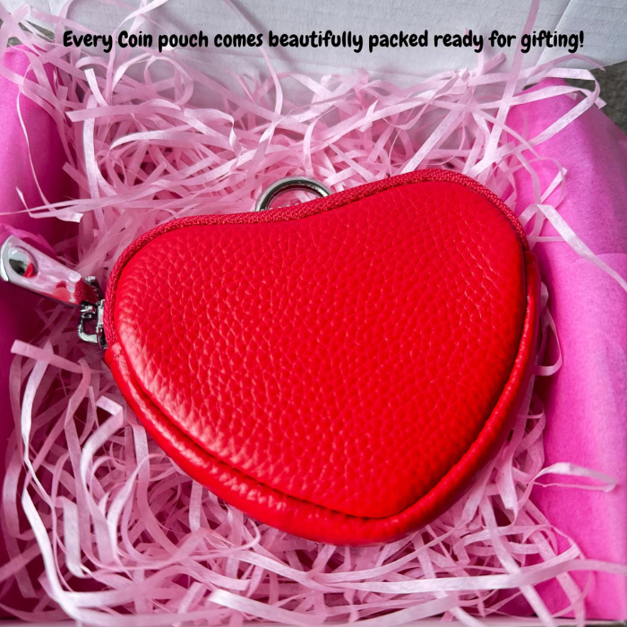 Coin purse with key holder beautifully packed eady for gifting