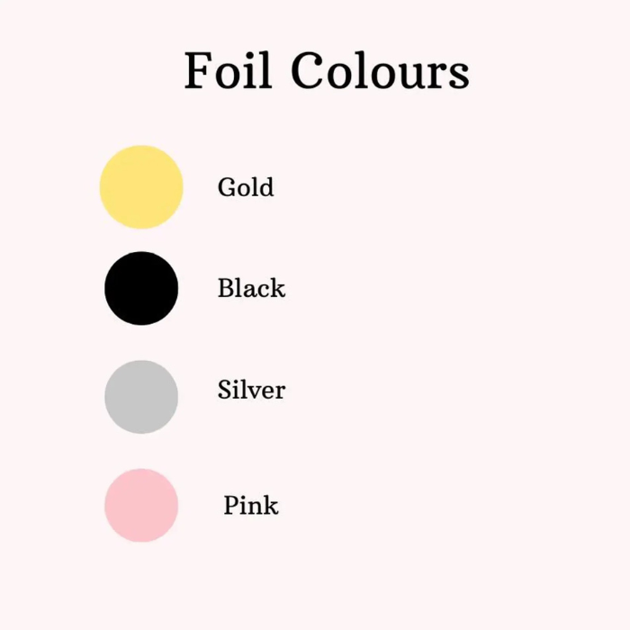 Font options of black, silver, gold and pink available for personalising the  Juno Coin purse mini