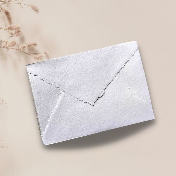 Rowan Handmade Envelopes c5 size with deckle edge